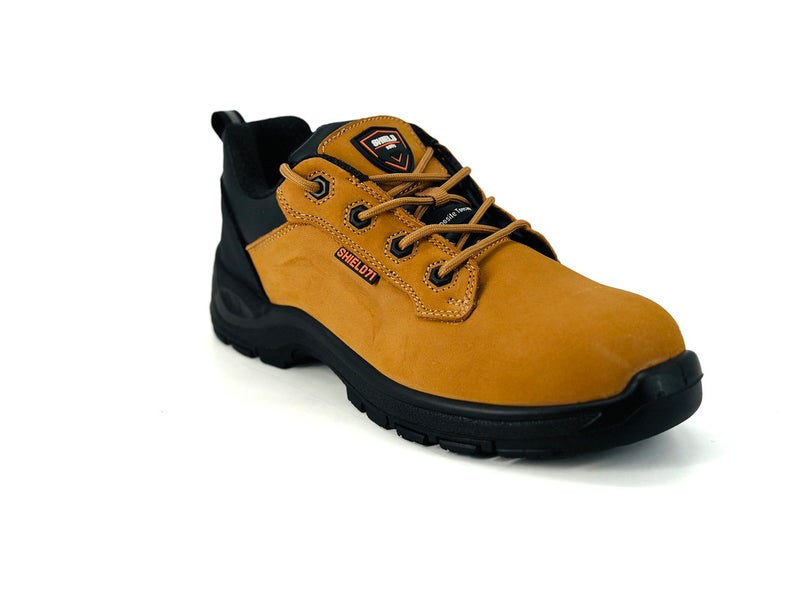 Shield Turbo Men’s Honey Safety Shoes S3 | Low-Cut-Composite Toe, Slip-Resistant, Water Resistant, ESD Protection & Kevlar plate, Anti-Penetration Midsole - Image 3