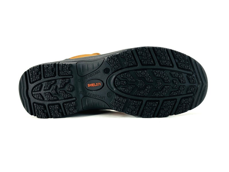 Shield Turbo Men’s Honey Safety Shoes S3 | Low-Cut-Composite Toe, Slip-Resistant, Water Resistant, ESD Protection & Kevlar plate, Anti-Penetration Midsole - Image 5