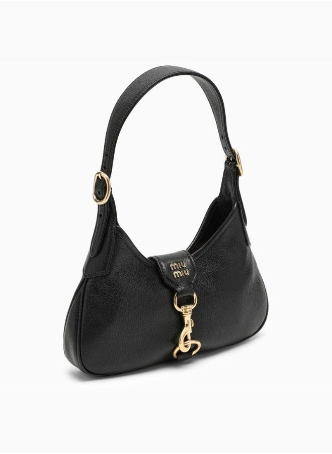 Miu Miu Miu Arcadio Matelassé Nappa Leather Purse – Women's Handbag, Tote, Crossbody & Shoulder Bag black  - Image 2