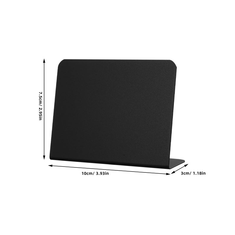Table Top Chalkboard Sign, Versatile Food Signs with Cleaning Cloths for Home and Cafe Use - Image 2