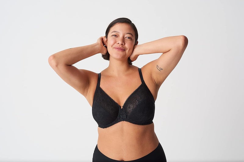 Chantelle womens Day to Night Unlined Full Coverage Bra Black 34E US - Image 4