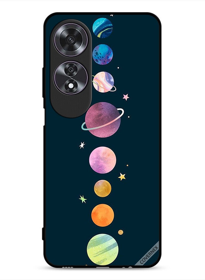 Covernex Oppo A60 Protective Case Cover Planets In Row - Image 1