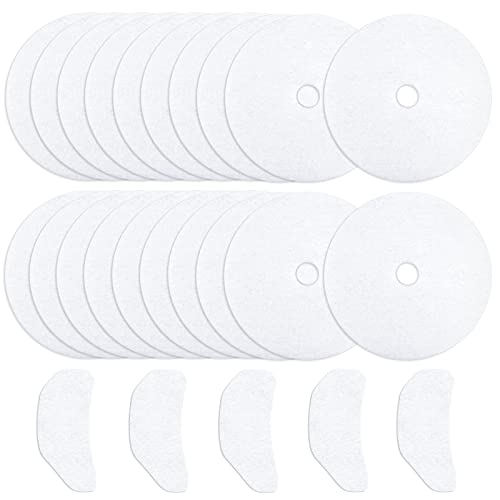 Blutoget 25PCS Cloth Dryer Exhaust Filter for Panda by Blutoget - Universal Dryer Lint Filter Cloth-Compatible for Panda Magic Chef Avant Sonya Dryer-20 Exhaust & 5 Air Intake Filter - Image 1