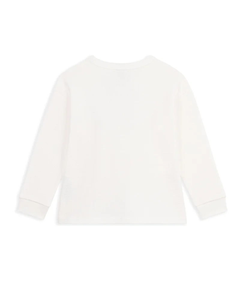 بيتي باتو Children's Long-Sleeved Plain Cotton T-Shirt
