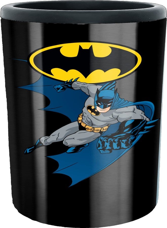 سبونتيكس - حافظة مشروبات من الفولاذ المقاوم للصدأ - بجدار مزدوج - تحافظ على برودة المشروبات لفترة أطول - باتمان