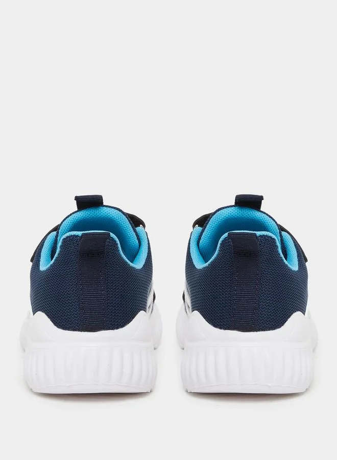 Styli Boys Blue Contrast Panel Sneakers