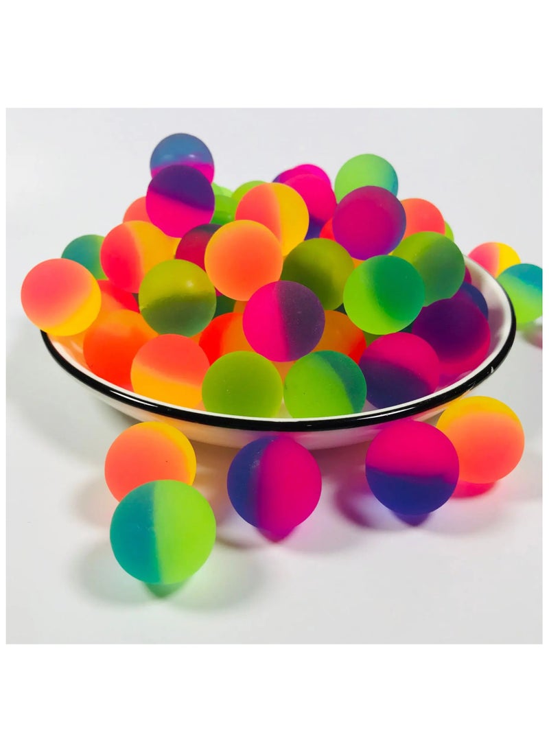 Generic ICY Superballs for Kids Prizes - 1.5 Inches Bright Two Tone Bouncy Balls - Pack of 24  - Image 4