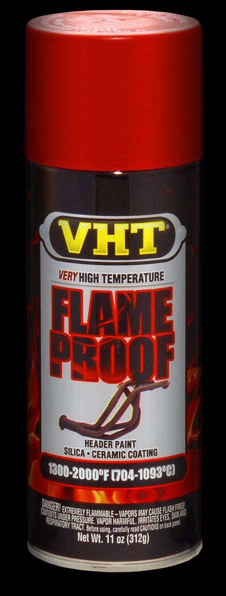 VHT ESPB10200 Flameproof Coating Flat Black Quart, 32. Fluid_Ounces - Image 2