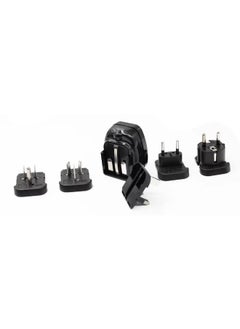 WONPRO Wonpro Universal Travel Plug Adapter Kit - 6 Adapter Plugs for Overseas Travel with Type A/B, C, E/F, G and I 