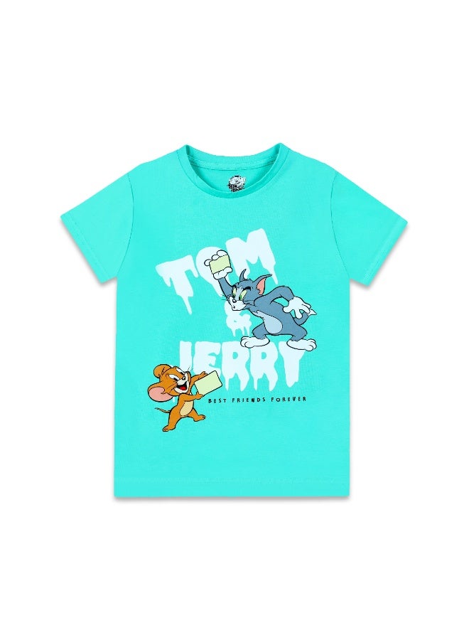 Warner Bros. Tom & Jerry  Girl's Short Sleeve T-Shirt - Image 1
