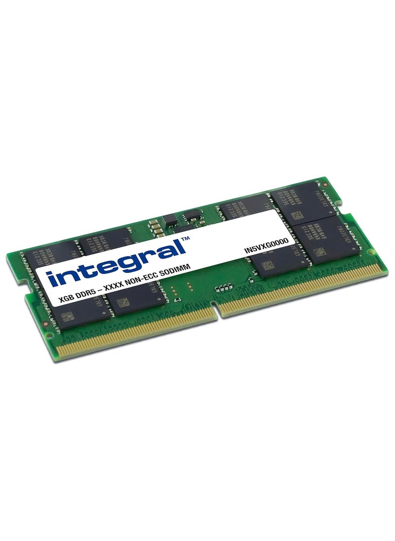 Generic Integral 8GB DDR5 SO-DIMM RAM 5600MHz PC5-44800 CL46 Laptop/Notebook/Macbook/NUC Memory Module  - Image 1