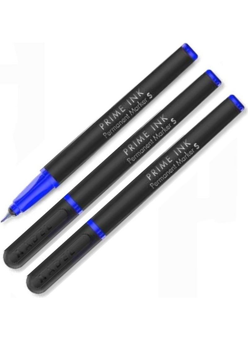 Adel Blue Acetate Pen Permanent S 0,4mm 3 Pieces  - Image 1