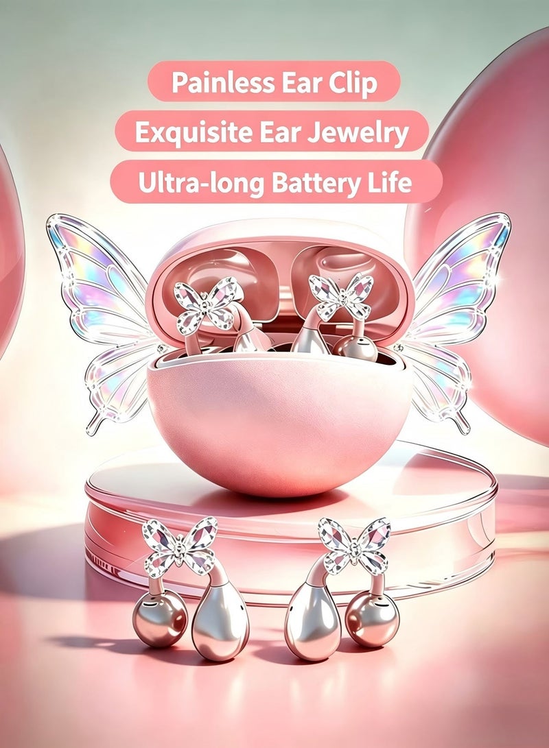 Nestvel Premium Women Gift Box Set with Decorative Butterfly Earphones & Portable Coffee Mug, Ideal for Eid, Birthday, Valentine, Wedding & Daily Surprise Gifts - Image 3