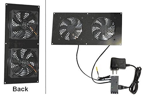 Coolerguys Dual 120mm Fan kit with pre-Set Thermal Controller CG-1202-P - Image 3