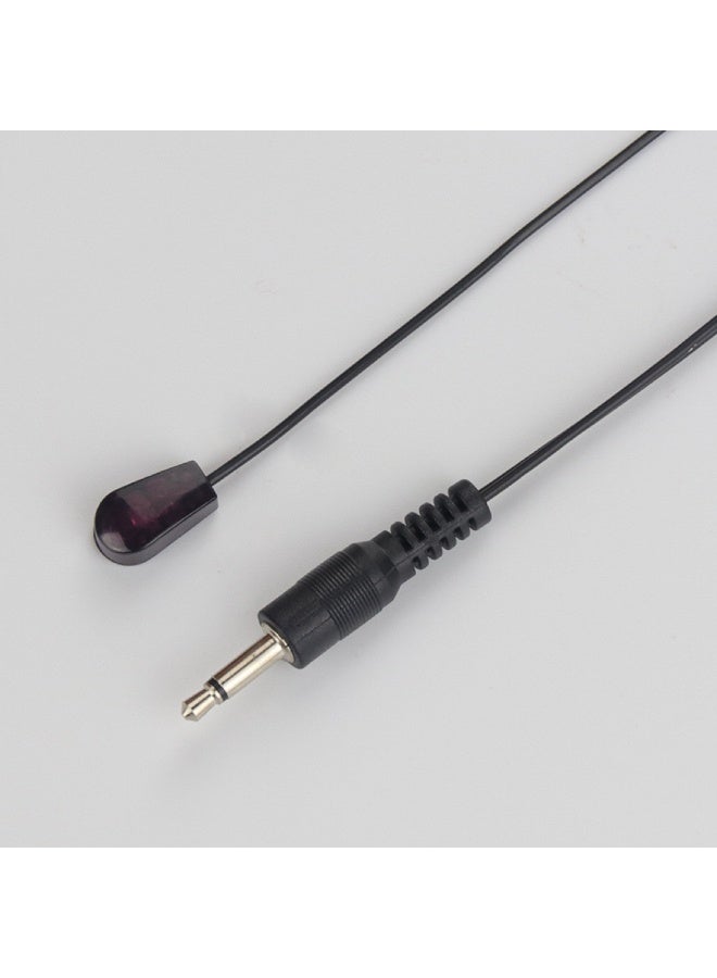 3PCS IR Infrared Emitter Extension Cable 1.5m Long cord，45 Degree Emission Angle 3.5mm Jack Single Red Head - Image 2