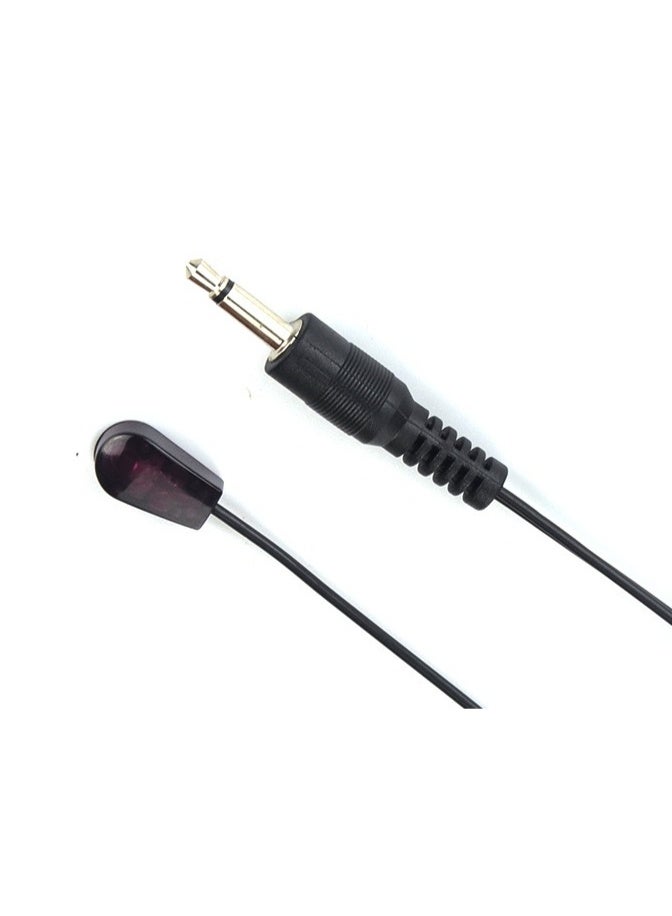 3PCS IR Infrared Emitter Extension Cable 1.5m Long cord，45 Degree Emission Angle 3.5mm Jack Single Red Head - Image 5
