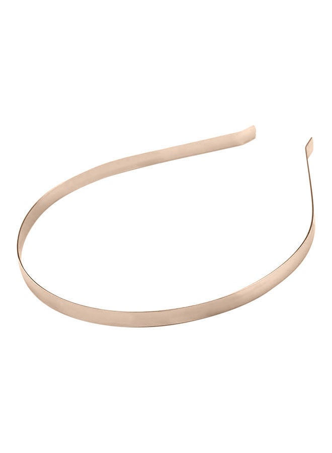 NIBEMINENT 20-Piece DIY Stainless Steel Hairbands Set Gold - Image 2