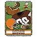 THE NORTHWEST COMPANY The Northwest Company Officially Licensed NFL Cleveland Browns "Vintage" Woven Tapestry Throw Blanket, 48" x 60", Multi  - Image 2