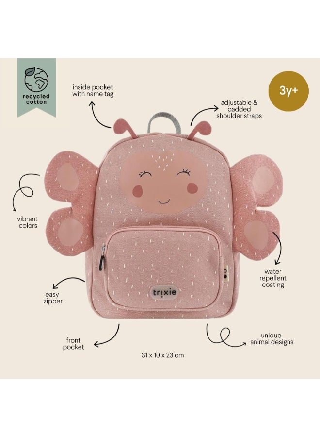 Trixie Kids Backpack Regular - 12 Inch/30.5 cm - Mrs. Butterfly - Image 4
