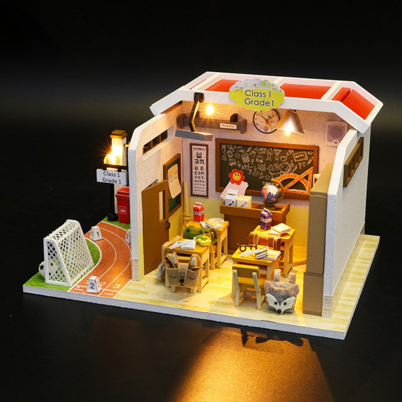 Wooden House DIY Kit Miniature Model Craft Project - High Quality Woodworking Hobby Home Decor for Adults - Image 2