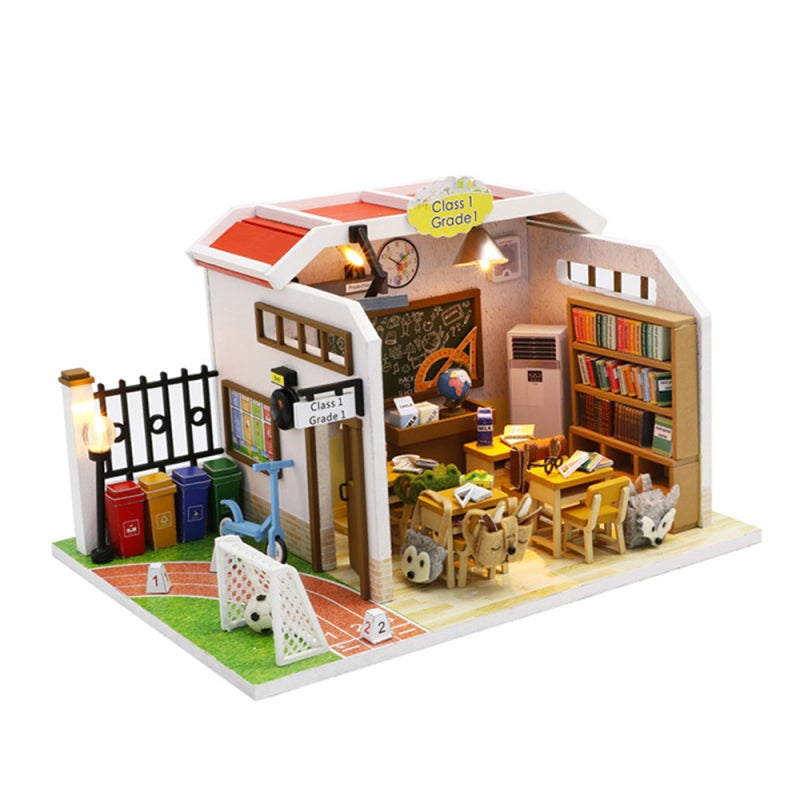 Wooden House DIY Kit Miniature Model Craft Project - High Quality Woodworking Hobby Home Decor for Adults - Image 5