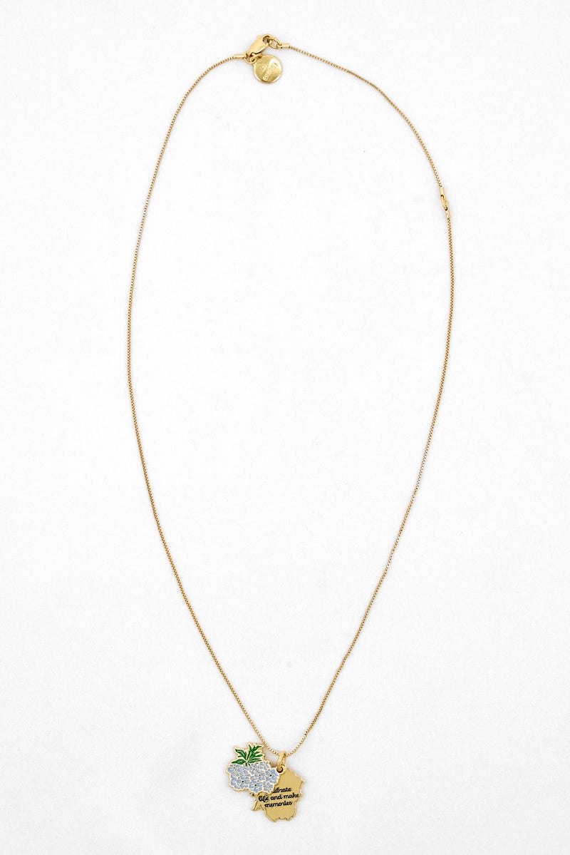 ALEX AND ANI Women Delphinium Sentimental Adjustable Necklace, Shiny Gold - Image 2