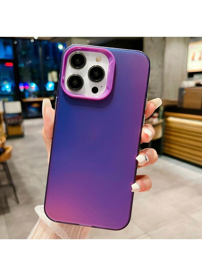 اس-توب جراب لهاتف iPhone 14 Pro IMD ملون متدرج من مادة البولي كربونات + جراب هاتف أكريليك - Image 1