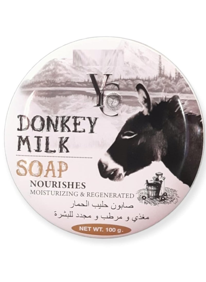 واي سي صابون حليب الحمار 100 جرام