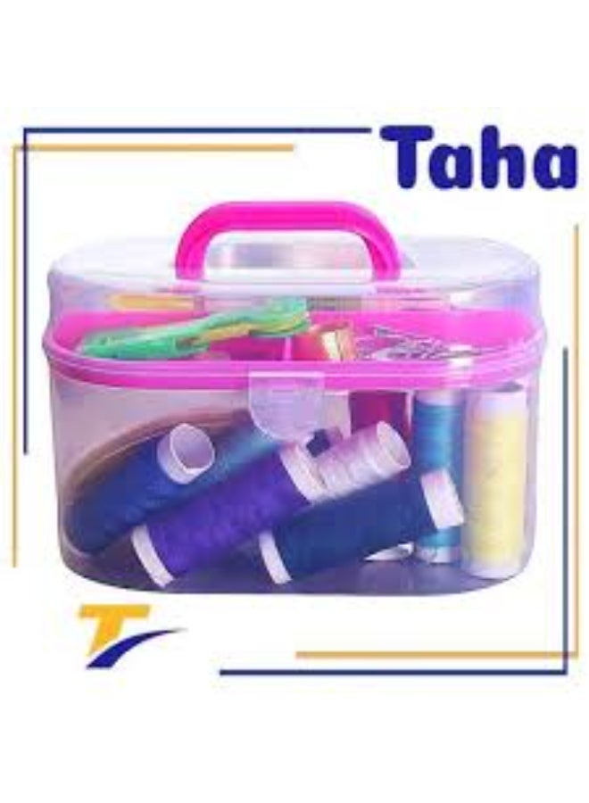 Portable Sewing Kit with Case - Multifunctional Travel Sewing Box for Home, Crafts, and Emergencies - Includes Needles, Thread, Scissors, and More - Image 5