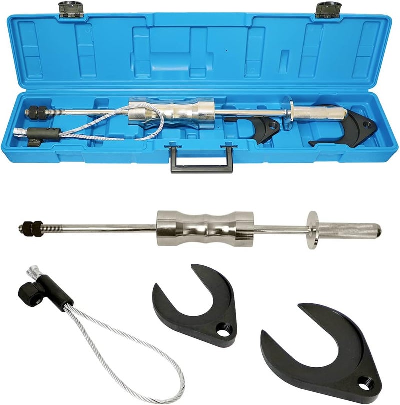 CMTOOL Heavy Duty CV Joint Removal Tool Kit with Slide Hammer and Adapters - Image 1