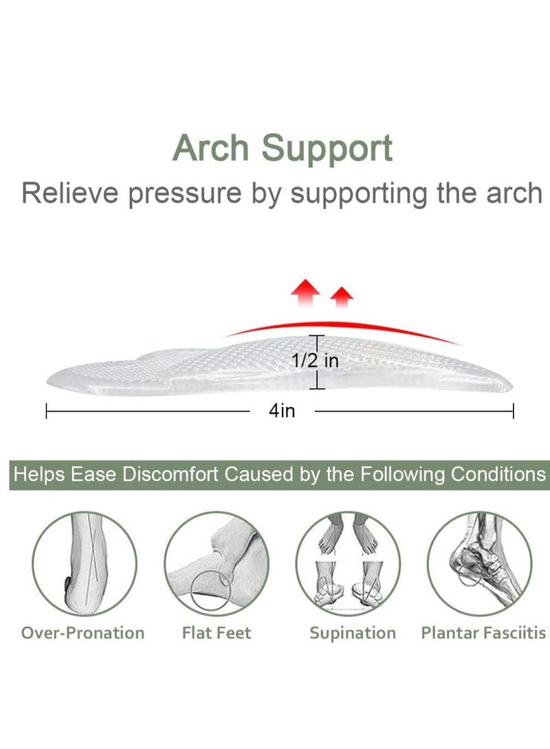 KASTWAVE 2 Pairs Arch Support Cushions for Plantar Fasciitis - Image 5