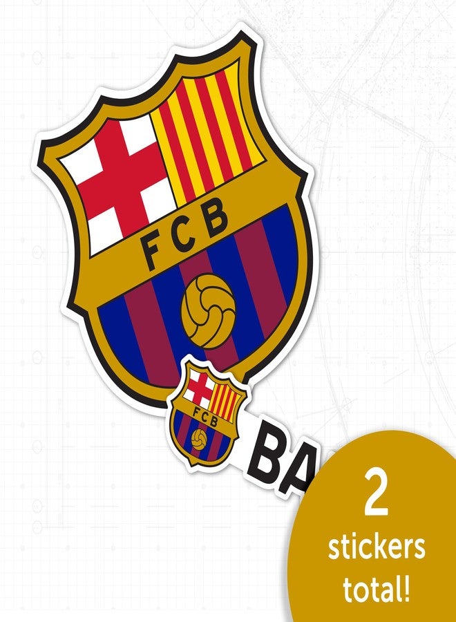 Desert Cactus FC Barcelona Sticker Barça Sheet Vinyl Football Soccer Decal Laptop Water Bottle Car Scrapbook Sheet (4 inch Version A) - Image 5