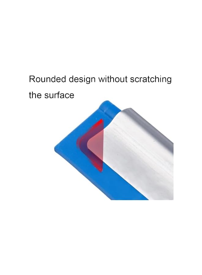 Green Tiger Window Cleaning Combo(12IN), Silicon Window Squeegee + Microfiber Glass Wiper, Professional Window Cleaner for Bathroom, Shower, Car, Glass - Image 4