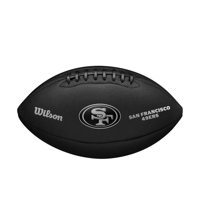 WILSON NFL Team Metallic Premiere Football Official Size San Francisco 49ers - Image 2