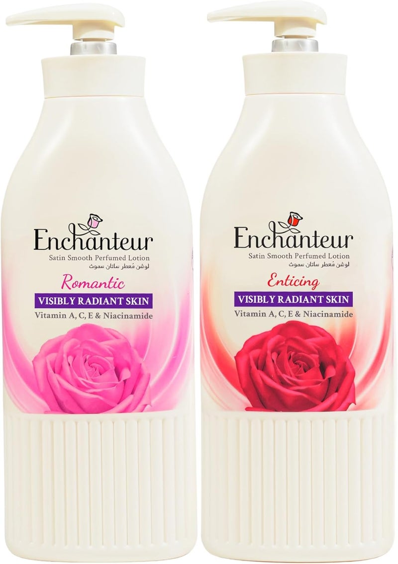 Enchanteur Satin Smooth Perfumed Lotion Set - Image 1