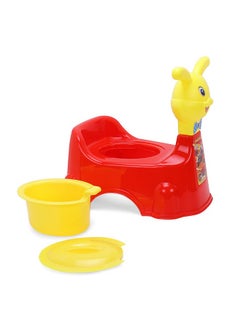 Nabhya Robot Baby Potty Training Seat Chair For Kids Infant Potty Toilet Chair With Removable Tray & Closing Lid (Red)  - Image 4
