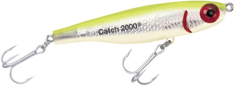 MirrOLure 20MR-CFPR Catch 2000 Suspend CHT Bk/PRL/Silver 3.5in 1/2oz - Image 2
