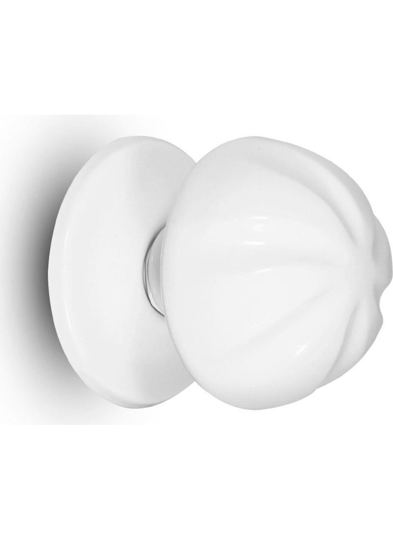 Nobel - Gülyonca Door Knob White Color  - Image 3