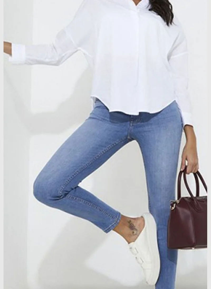 Aeropostale High Rise Curvy Denim Jeggings