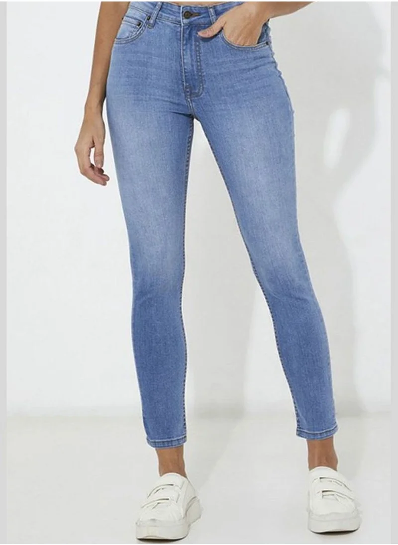 Aeropostale High Rise Curvy Denim Jeggings