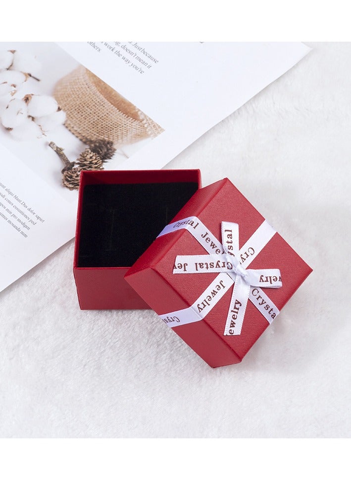 Generic Necklaces, bracelets, earrings, rings, jewelry,  red gift boxes 1pcs - Image 3