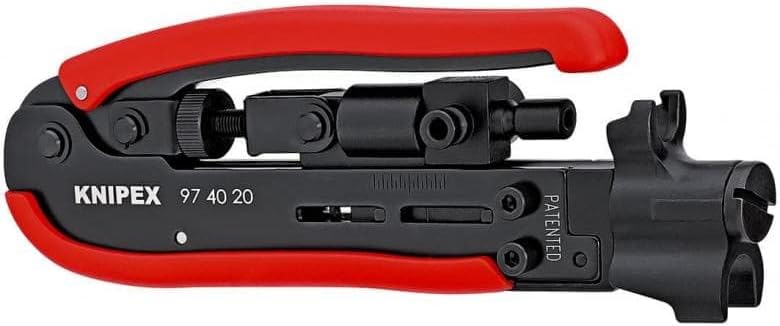 KNIPEX أداة ضغط KNIPEX 97 40 20 SB لموصلات الكوكس - Image 3