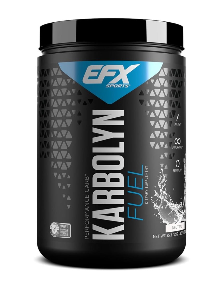 Efx Sports Karbolyn Fuel, Carb Load, Energize, Improve and Recover Faster, Neutral Flavor, 2lbs
