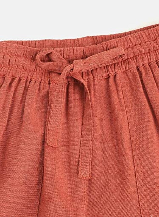 luyk Rust Jogger Pants for Kids, Girls - Image 3