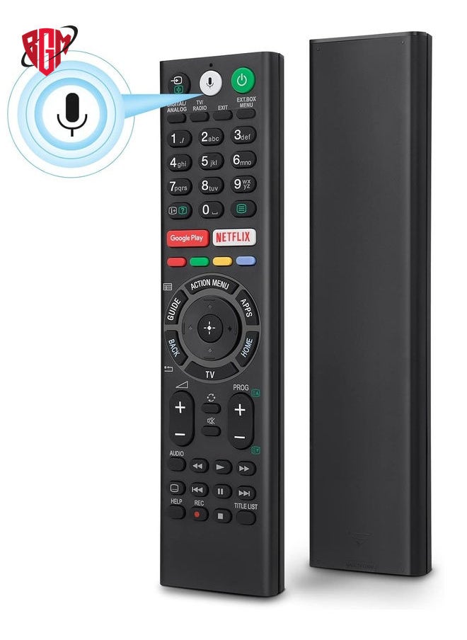 BGM - RMF-TX310P Voice Remote Control Fit for Sony Smart LCD LED TVs X78F series X83F series X75F series TVA8G series X85F series X90F series X80G series - Image 1