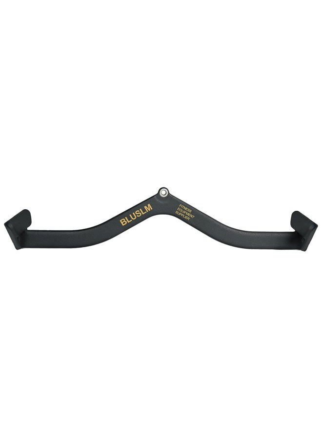 BLUSLM LAT Pull Down Bar for Cable Machine, LAT Pulldown Attachments T Bar V Bar Cable Attachment, Back Tricep Bar Strength Training Handle (BL4PLUS) - Image 1
