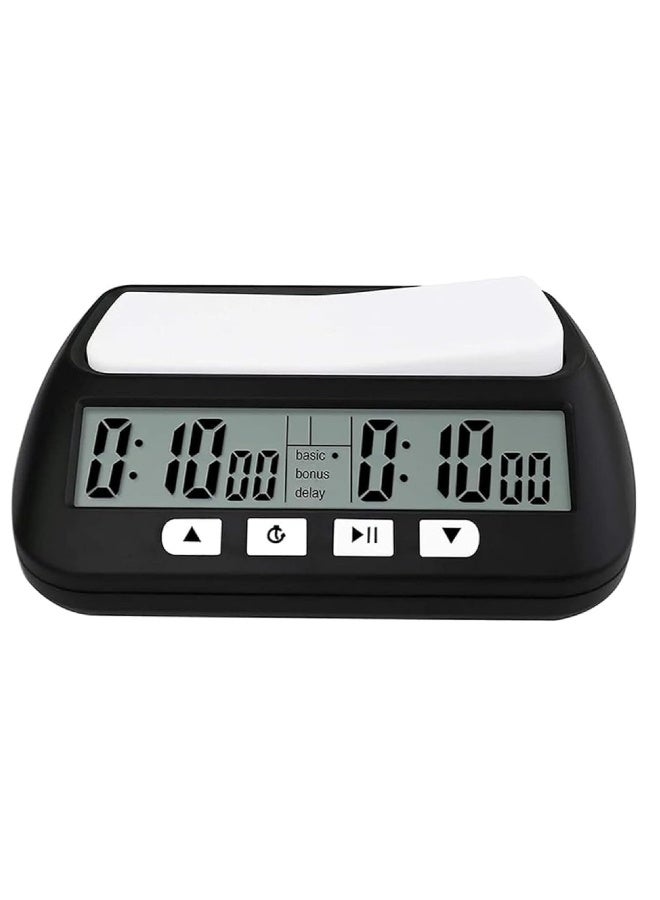 Digital chess clock with countdown alarm and delay features, professional chess clock for board games - Image 1