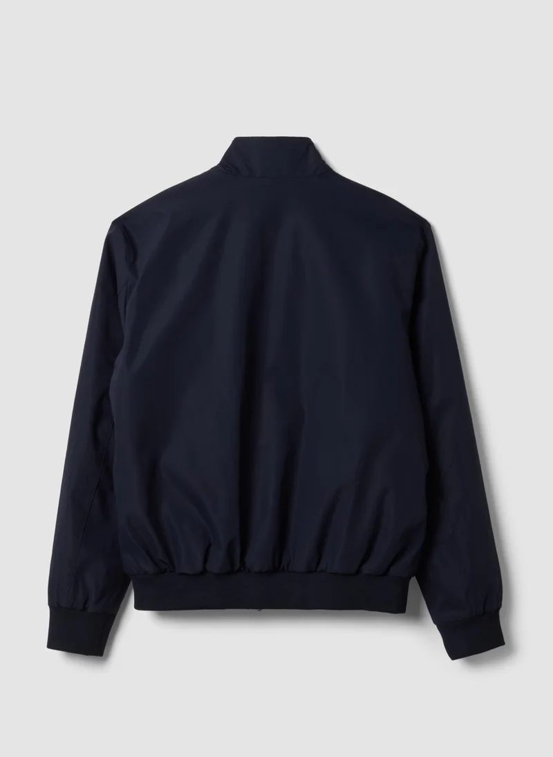 Ovs OVS Navy blue regular-fit jacket with zip and high collar