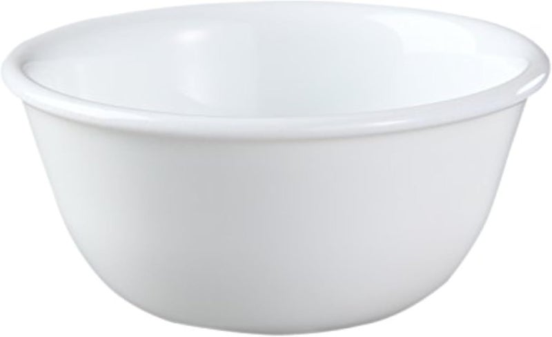 Corelle Vitrelle Glass Winter Frost Ramekin Bow Pack of 6 White Dimensions  375 Diameter 175 High Capacity  6 oz - Image 1