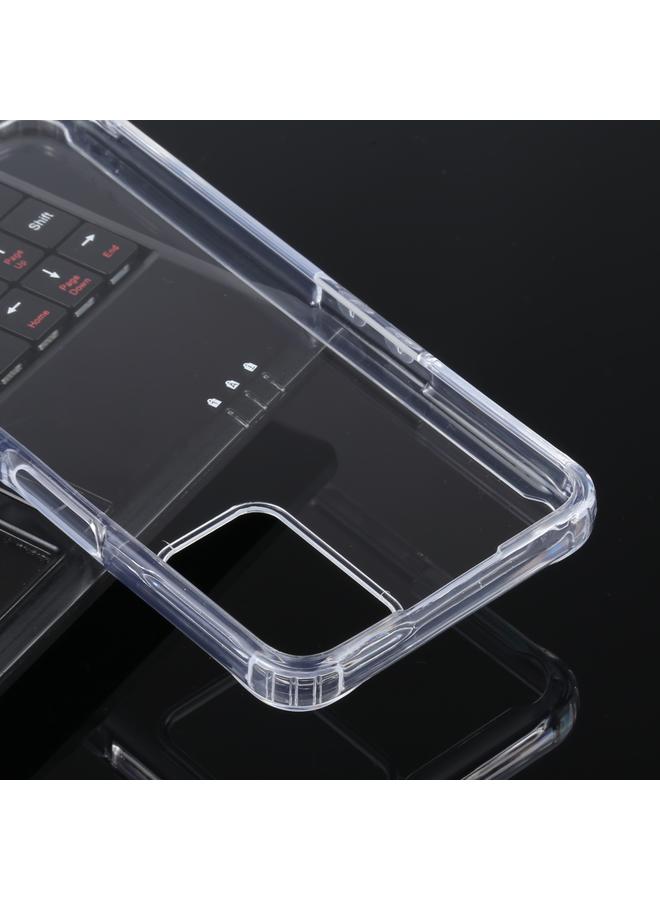 S-TOP Case For OPPO A54 4G Four-corner Shockproof Transparent TPU + PC Protective Case - Image 5